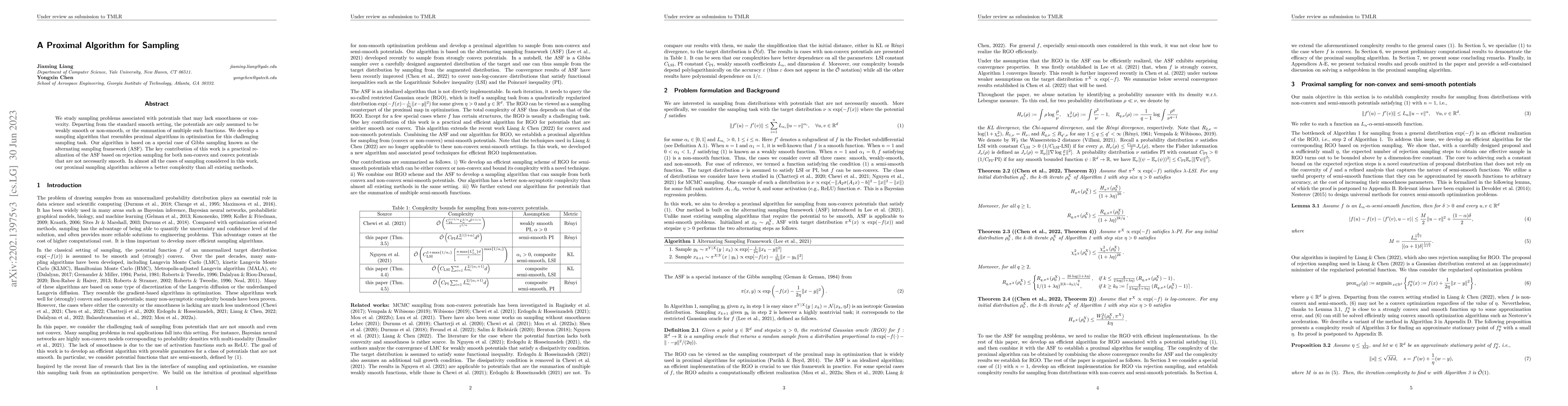 Thumbnail for A Proximal Algorithm for Sampling
