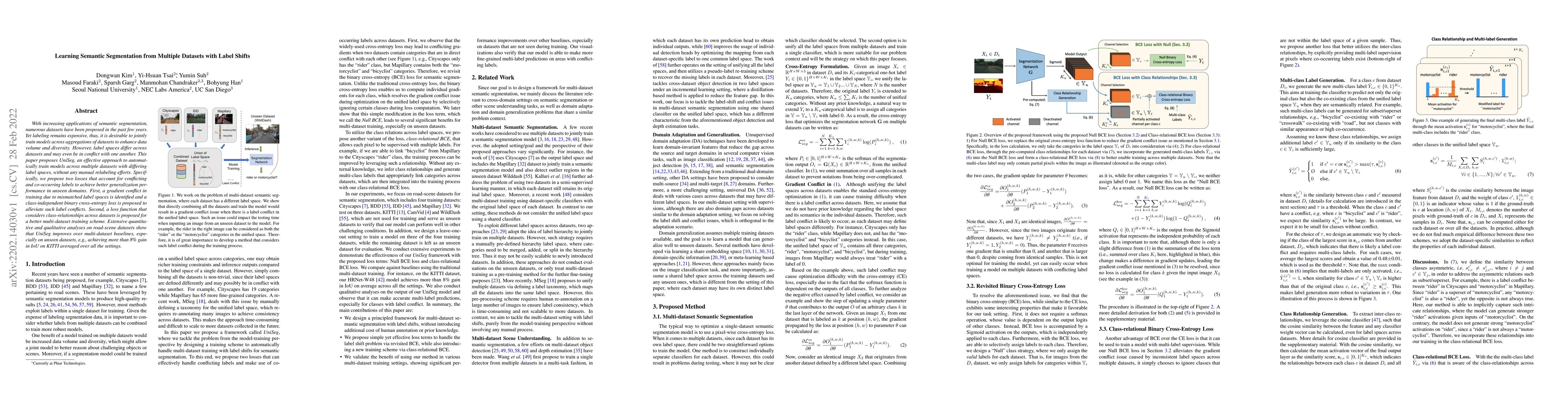 Thumbnail for Learning Semantic Segmentation from Multiple Datasets with Label Shifts