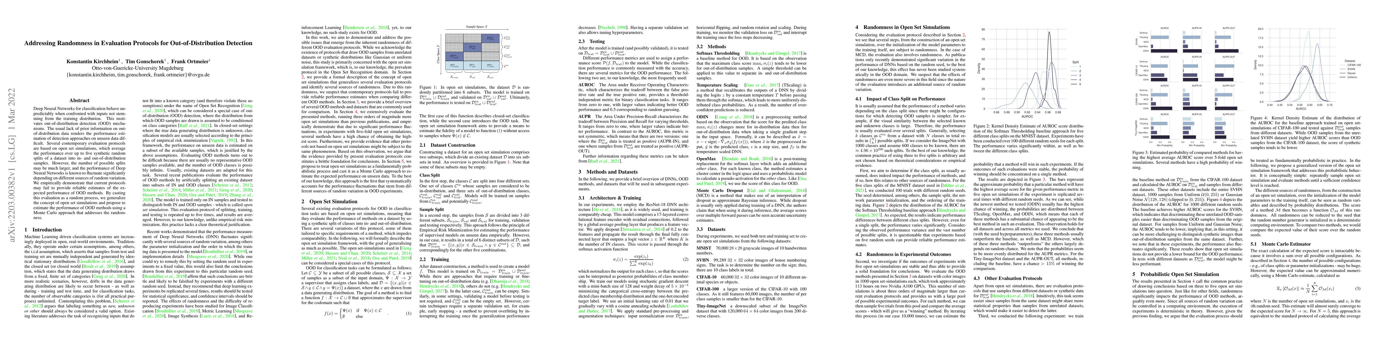 Thumbnail for Addressing Randomness in Evaluation Protocols for Out-of-Distribution
  Detection