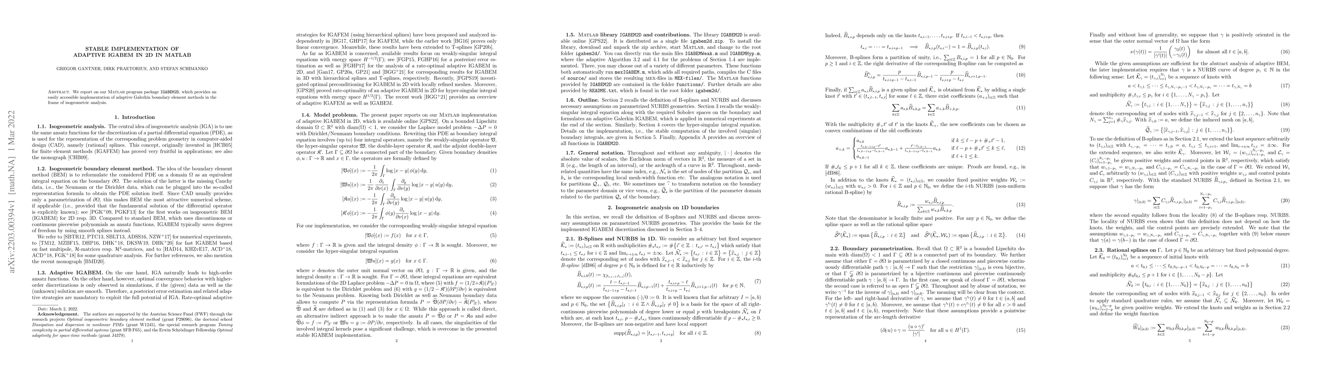 Thumbnail for Stable implementation of adaptive IGABEM in 2D in MATLAB
