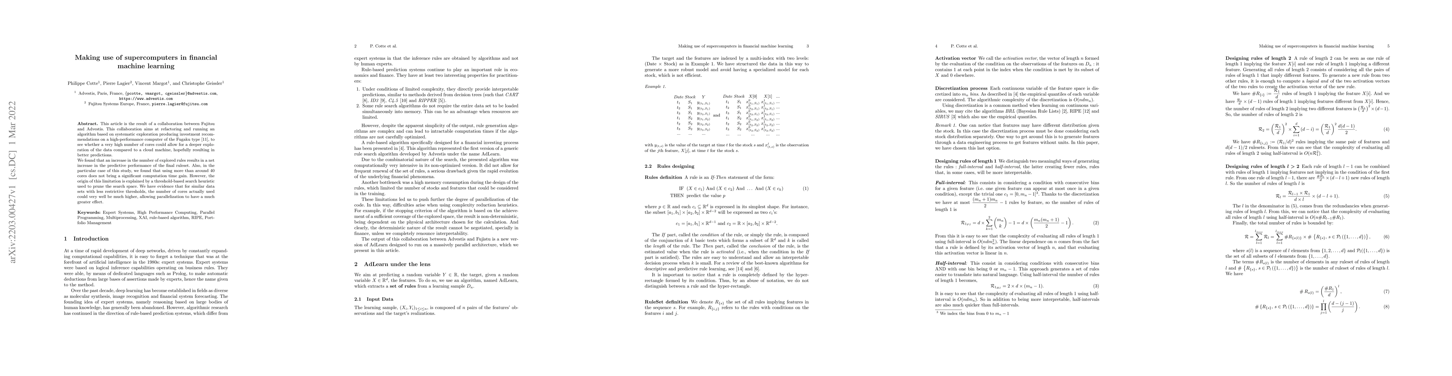 Thumbnail for Making use of supercomputers in financial machine learning
