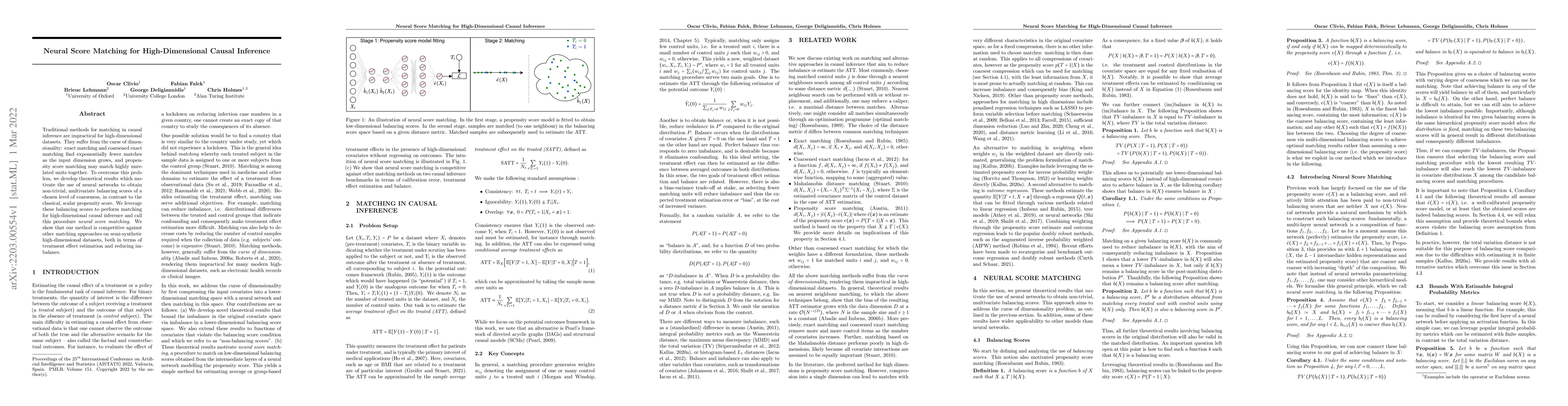 Thumbnail for Neural Score Matching for High-Dimensional Causal Inference
