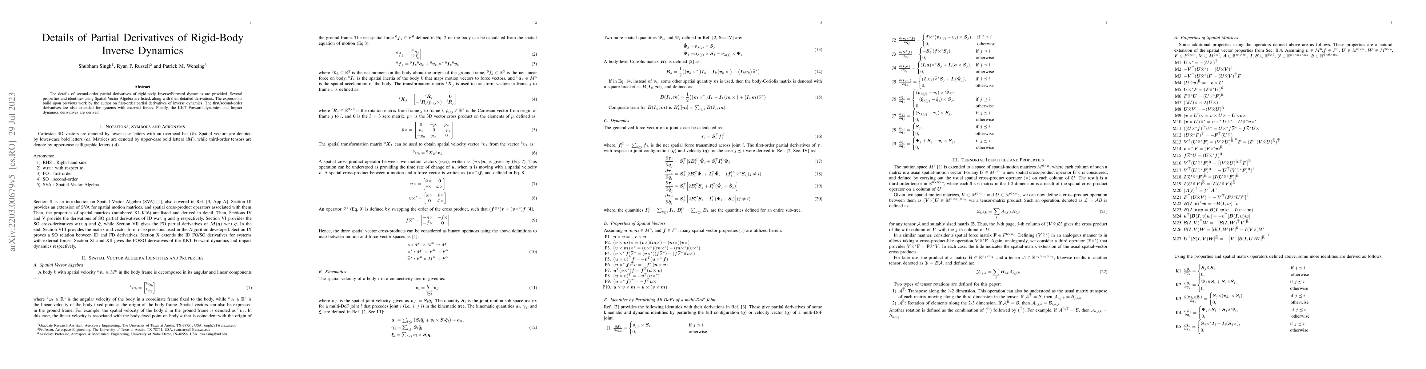 Thumbnail for Details of Second-Order Partial Derivatives of Rigid-Body Inverse
  Dynamics