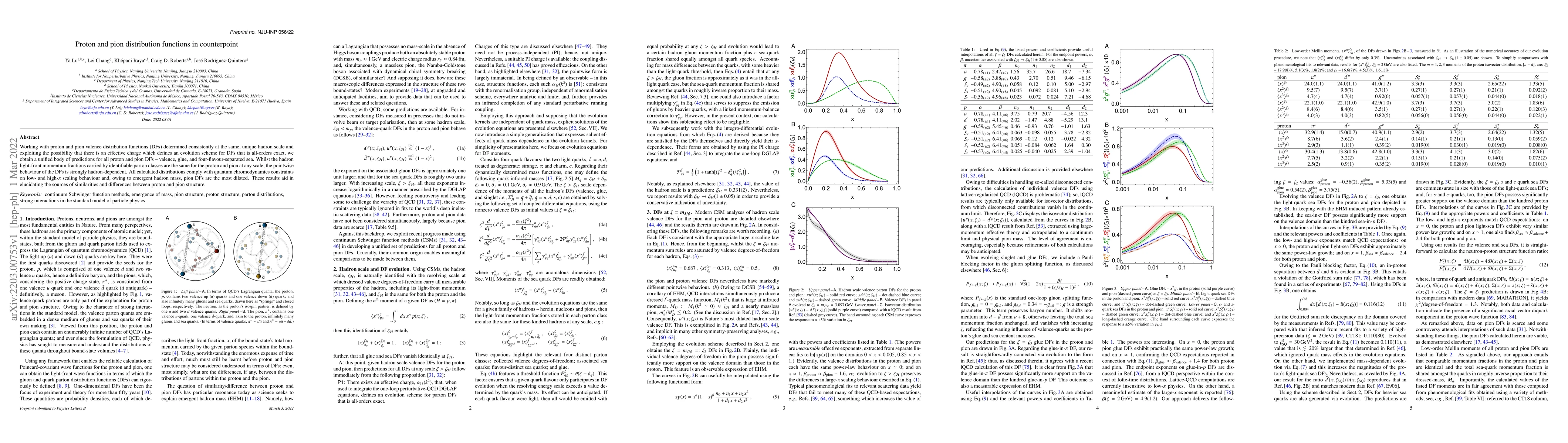 Thumbnail for Proton and pion distribution functions in counterpoint