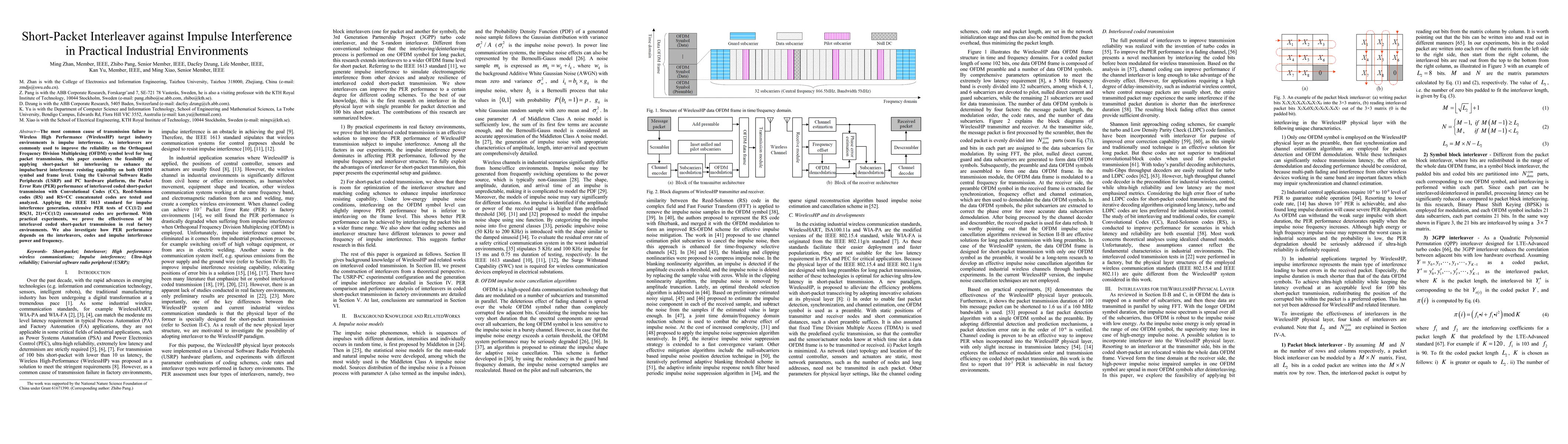 Thumbnail for Short-Packet Interleaver against Impulse Interference in Practical
  Industrial Environments