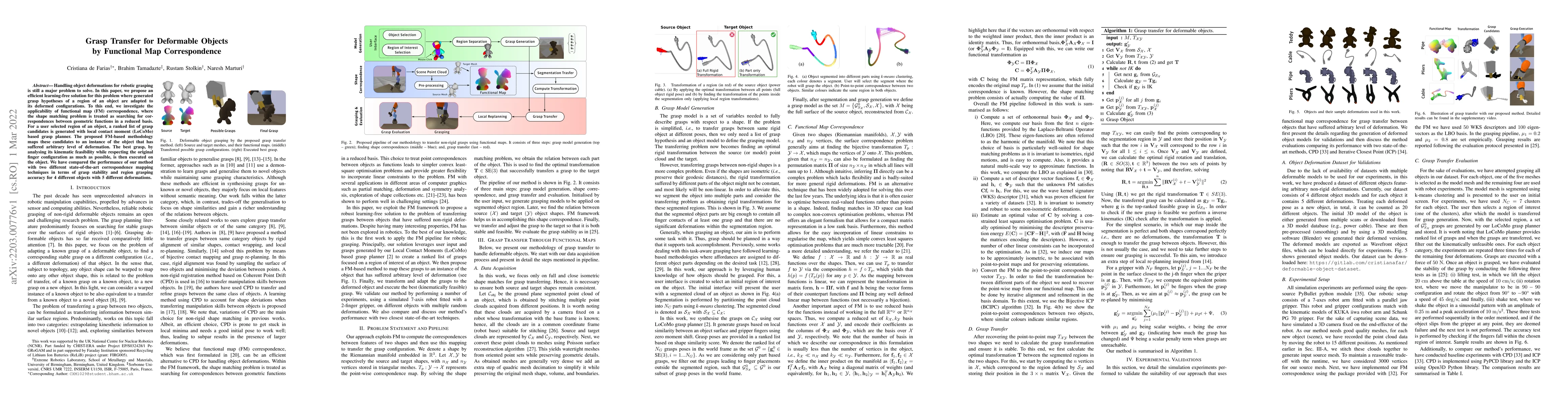 Thumbnail for Grasp Transfer for Deformable Objects by Functional Map Correspondence