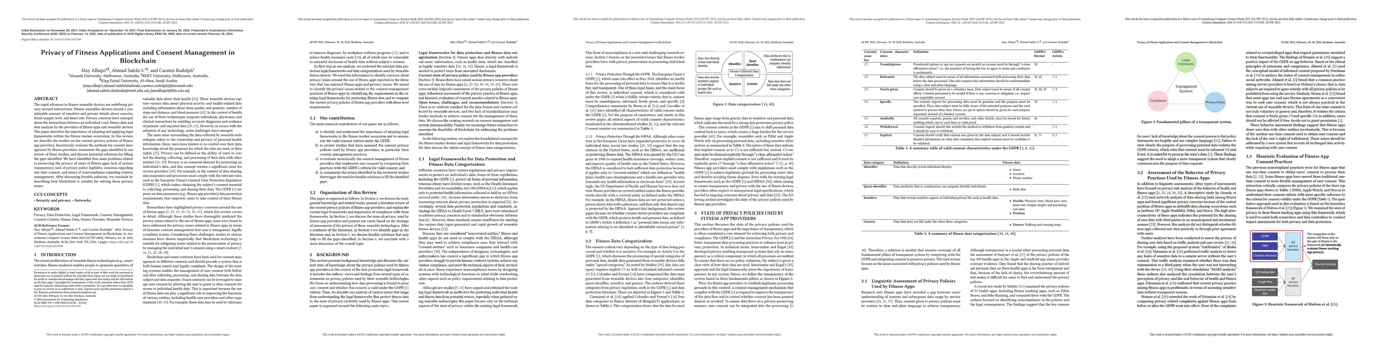Thumbnail for Privacy of Fitness Applications and Consent Management in Blockchain
