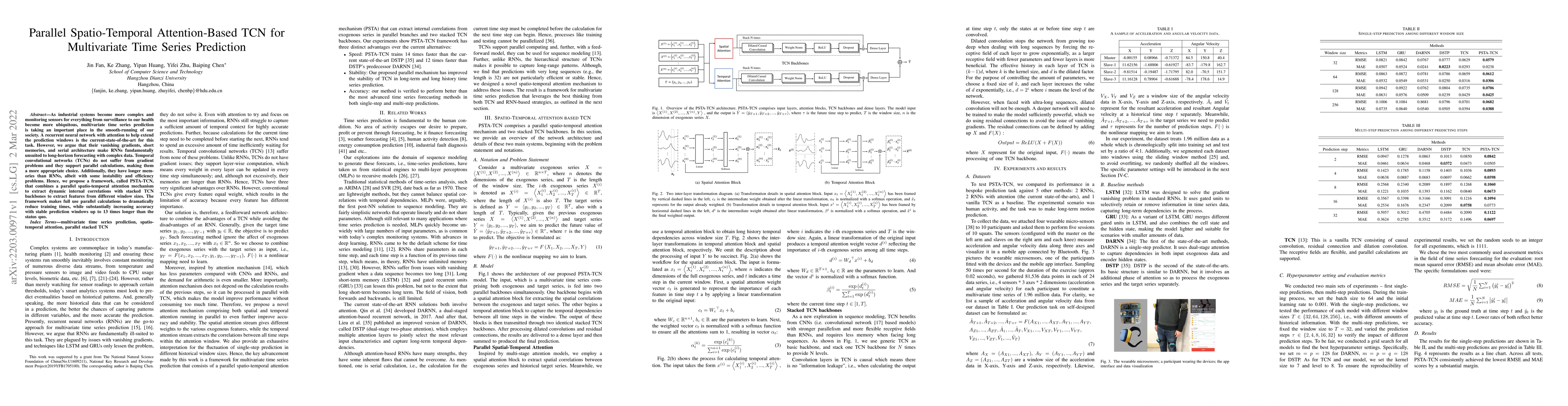 Thumbnail for Parallel Spatio-Temporal Attention-Based TCN for Multivariate Time
  Series Prediction