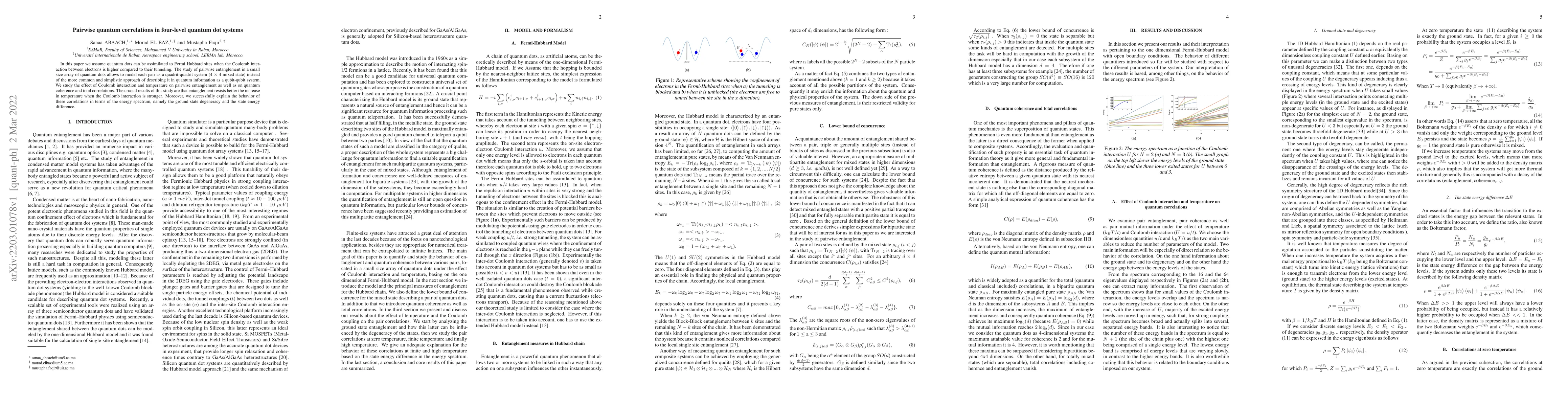 Thumbnail for Pairwise quantum correlations in four-level quantum dot systems