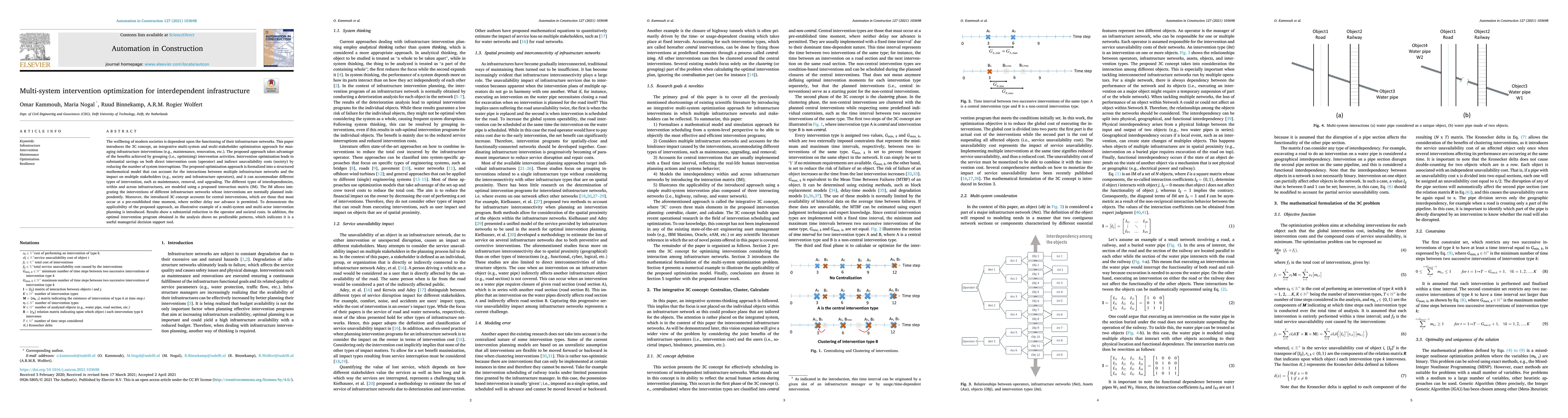Thumbnail for Multi-system intervention optimization for interdependent infrastructure