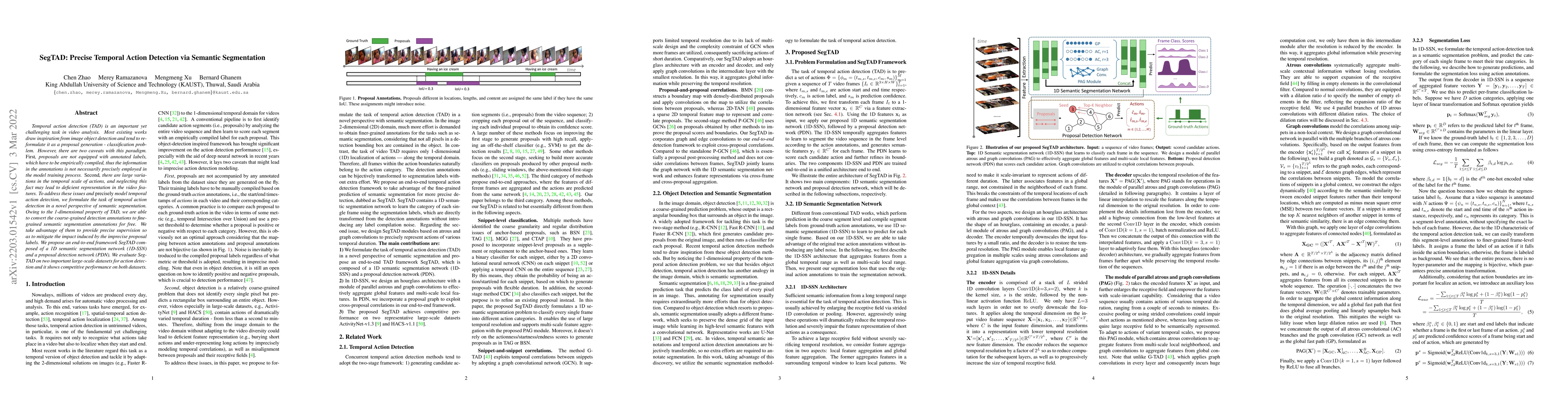 Thumbnail for SegTAD: Precise Temporal Action Detection via Semantic Segmentation