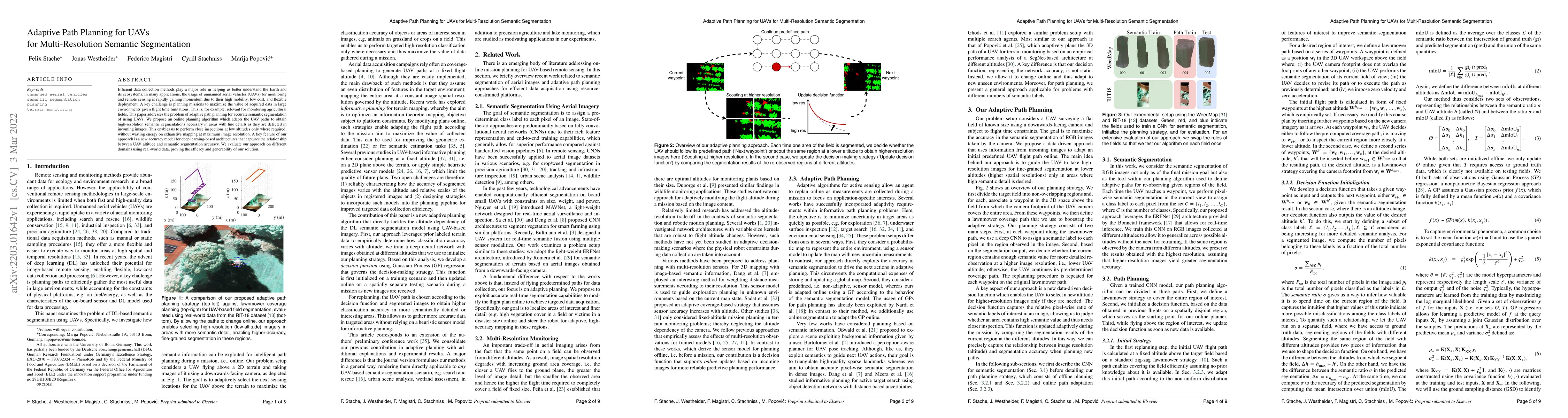 Thumbnail for Adaptive Path Planning for UAVs for Multi-Resolution Semantic
  Segmentation