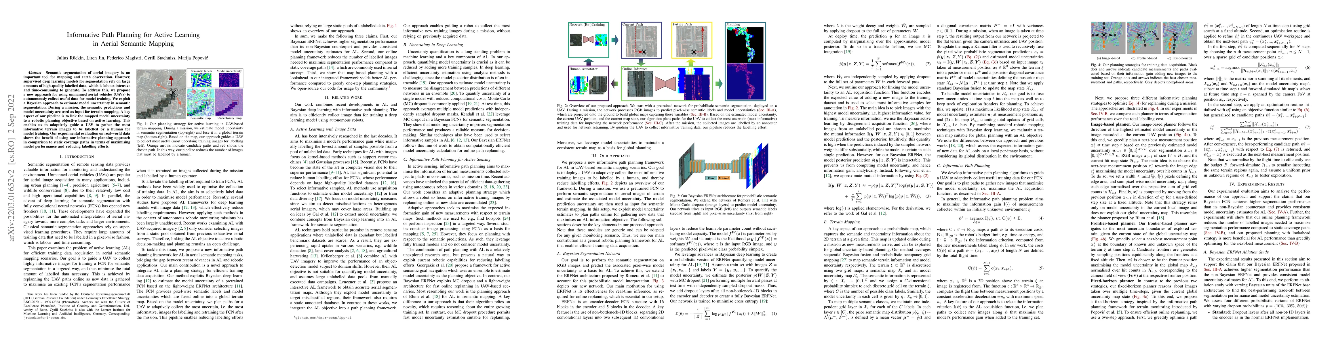 Thumbnail for Informative Path Planning for Active Learning in Aerial Semantic Mapping