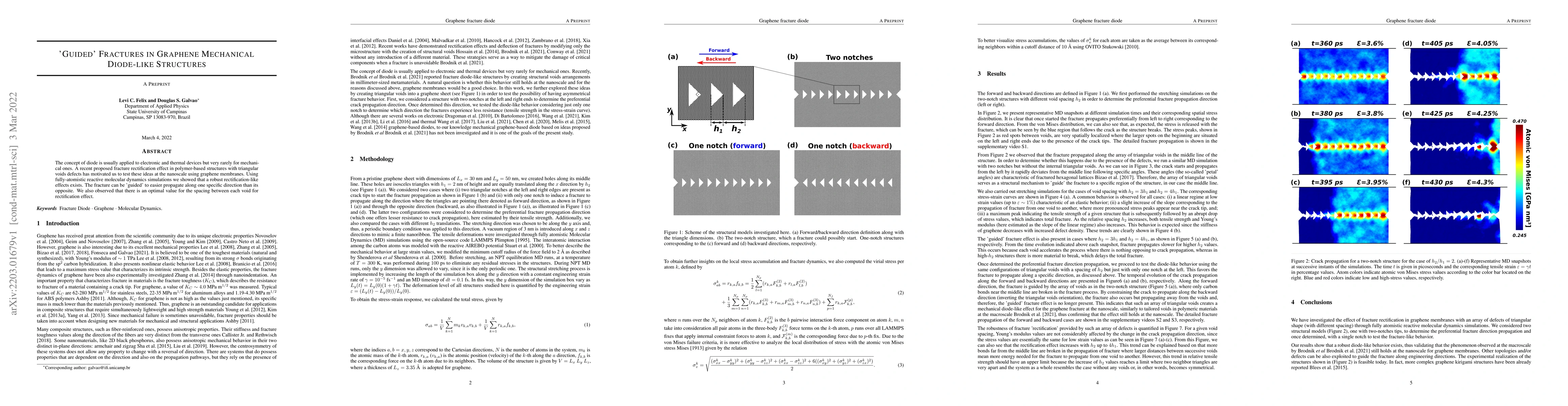 Thumbnail for 'Guided' Fractures in Graphene Mechanical Diode-like Structures