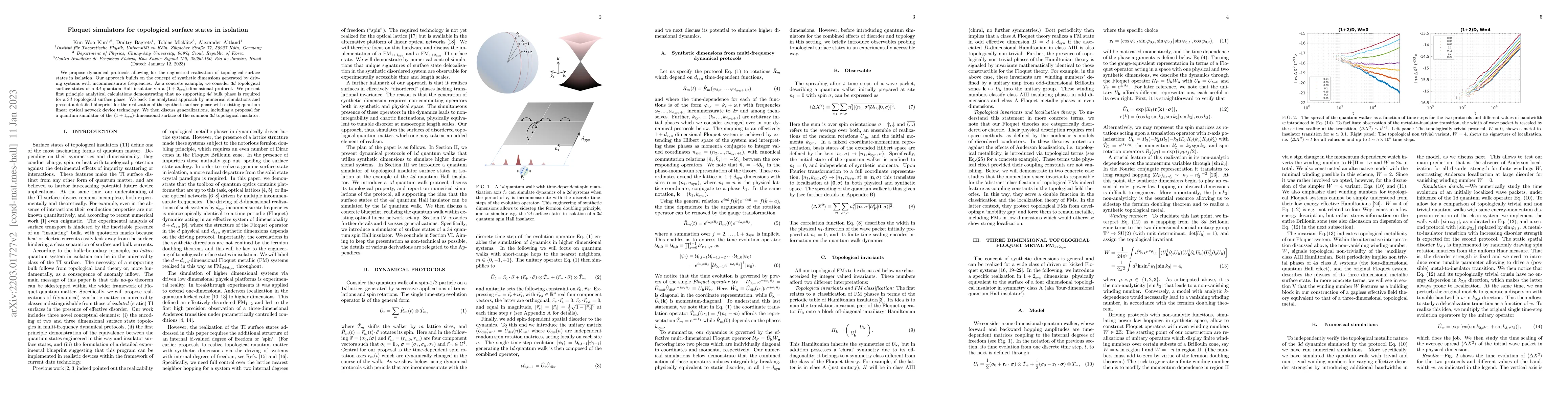 Thumbnail for Floquet simulators for topological surface states in isolation
