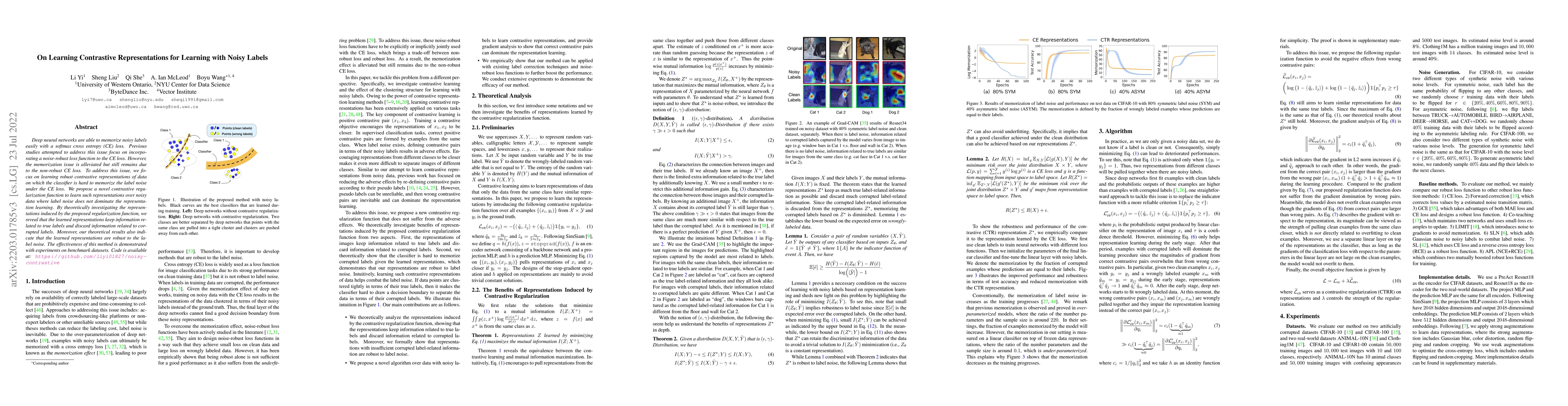 Thumbnail for On Learning Contrastive Representations for Learning with Noisy Labels