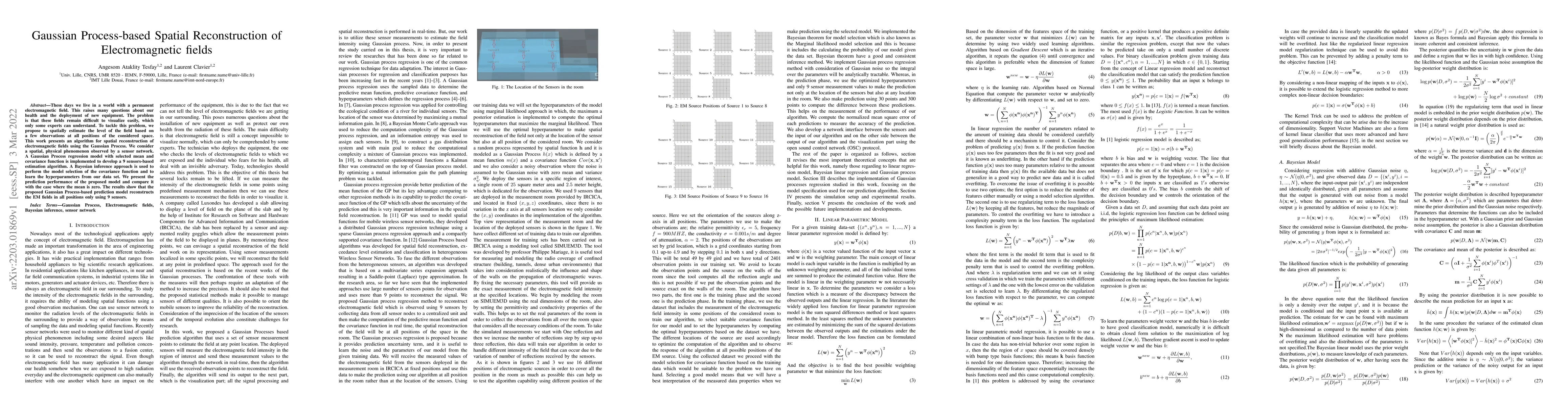 Thumbnail for Gaussian Process-based Spatial Reconstruction of Electromagnetic fields
