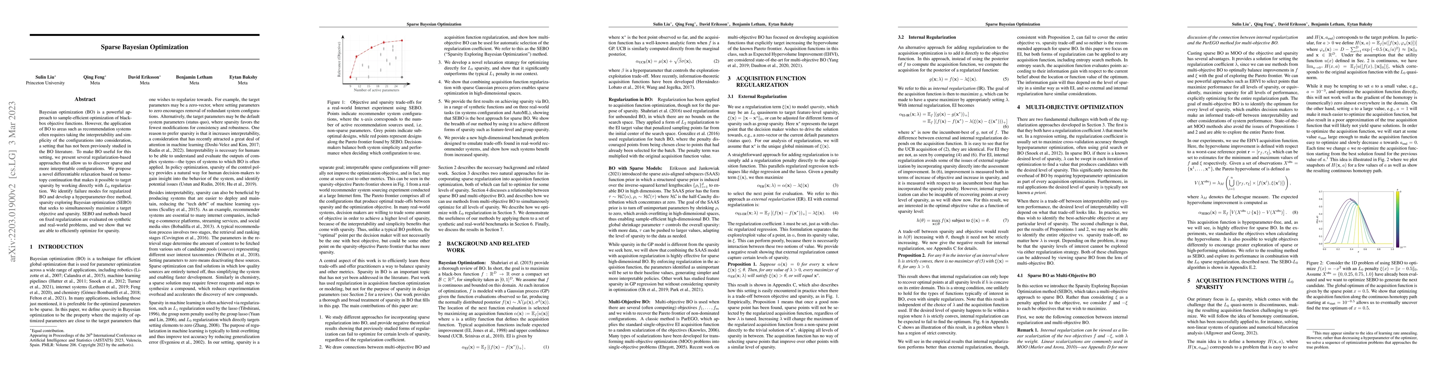 Thumbnail for Sparse Bayesian Optimization