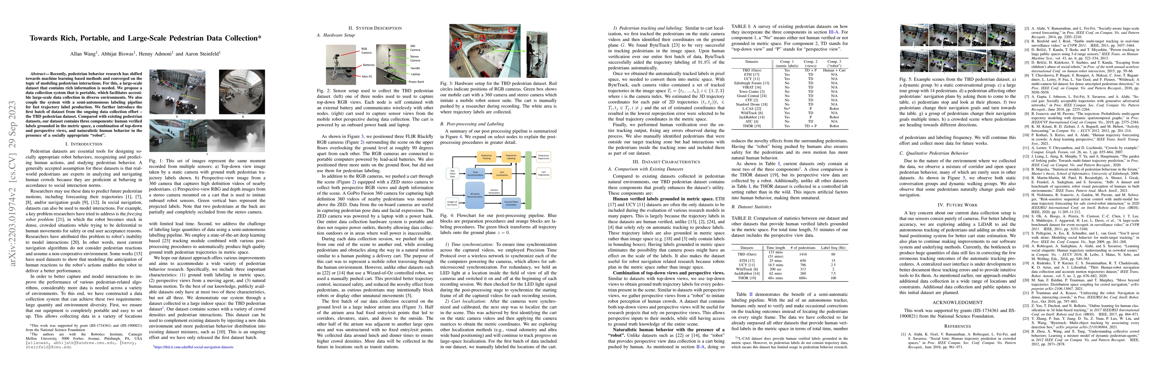 Thumbnail for Towards Rich, Portable, and Large-Scale Pedestrian Data Collection