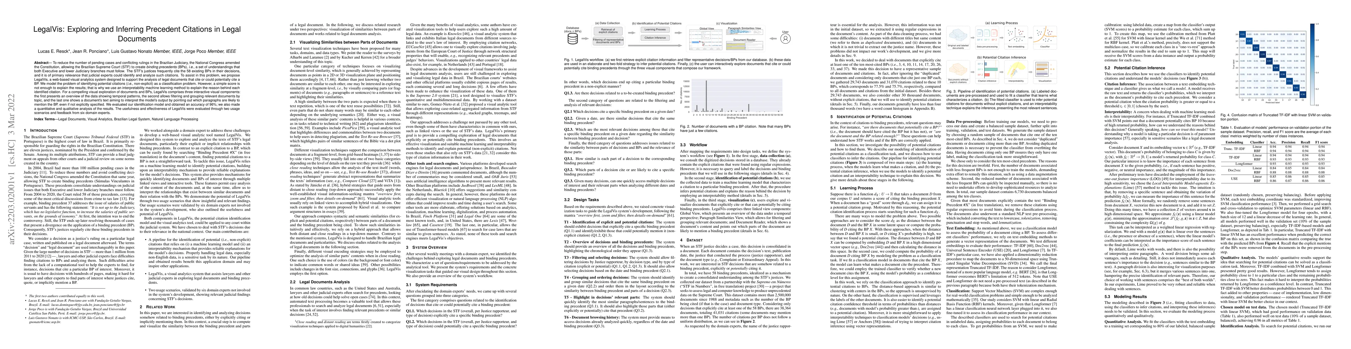 Thumbnail for LegalVis: Exploring and Inferring Precedent Citations in Legal Documents