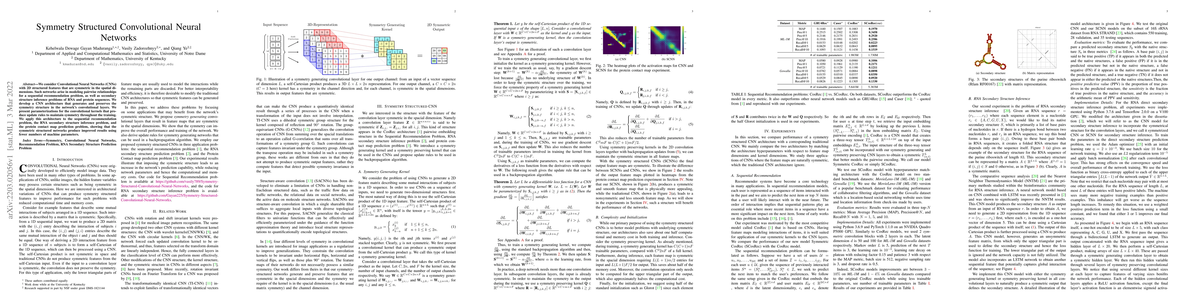 Thumbnail for Symmetry Structured Convolutional Neural Networks