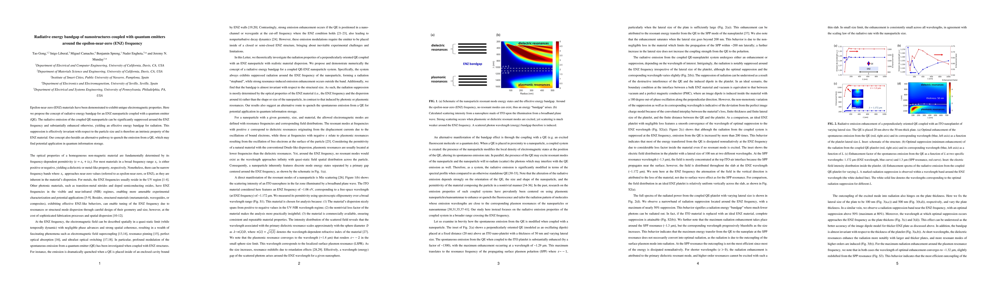 Thumbnail for Radiative energy bandgap of nanostructures coupled with quantum emitters
  around the epsilon-near-zero (ENZ) frequency