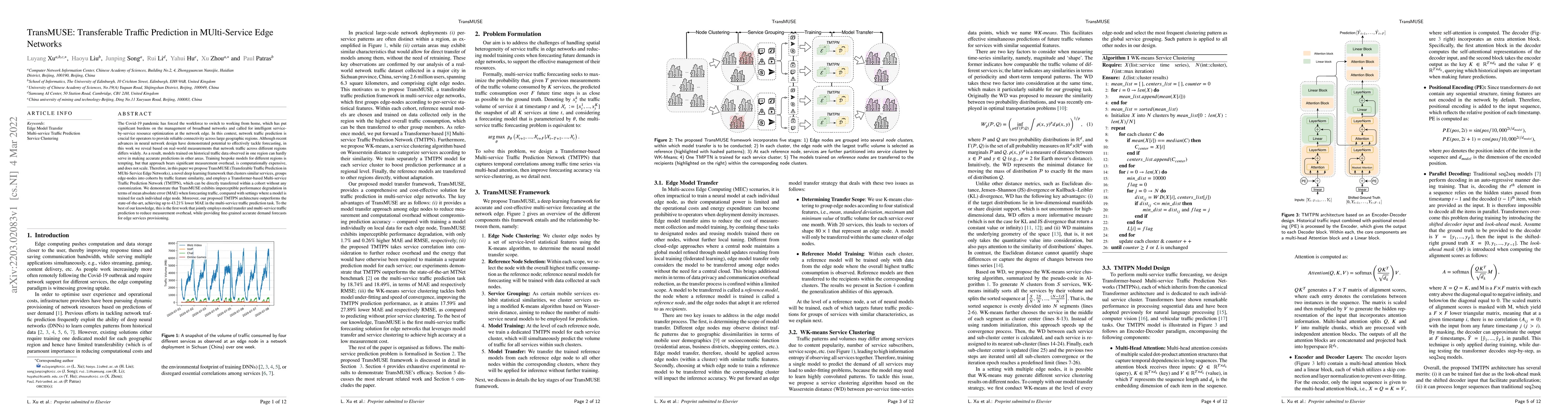 Thumbnail for TransMUSE: Transferable Traffic Prediction in MUlti-Service EdgeNetworks