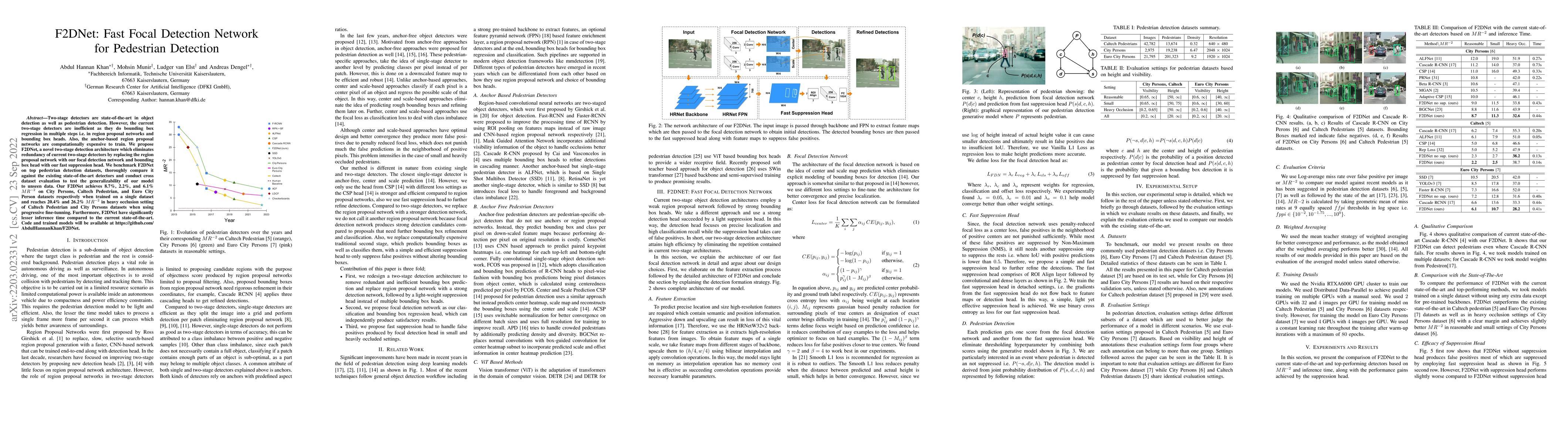 Thumbnail for F2DNet: Fast Focal Detection Network for Pedestrian Detection