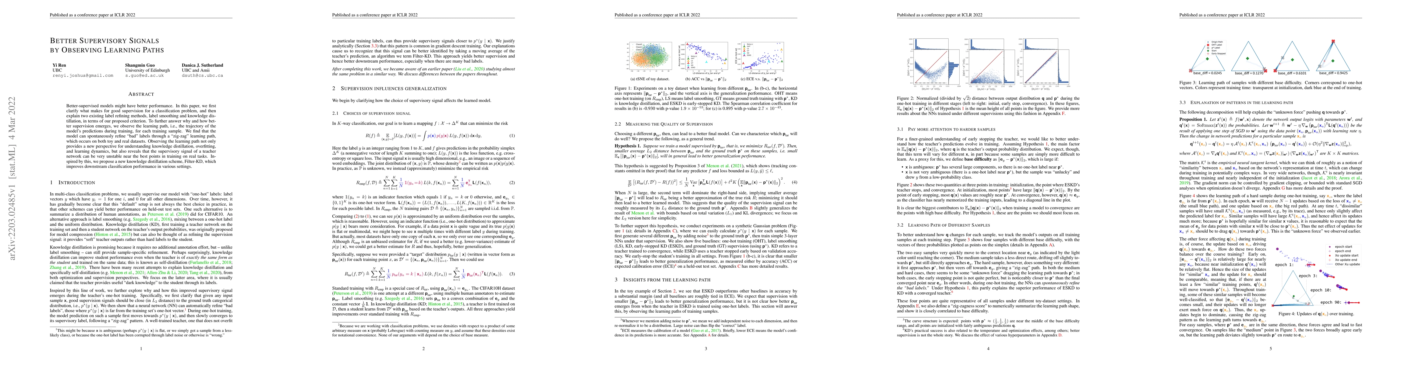 Thumbnail for Better Supervisory Signals by Observing Learning Paths