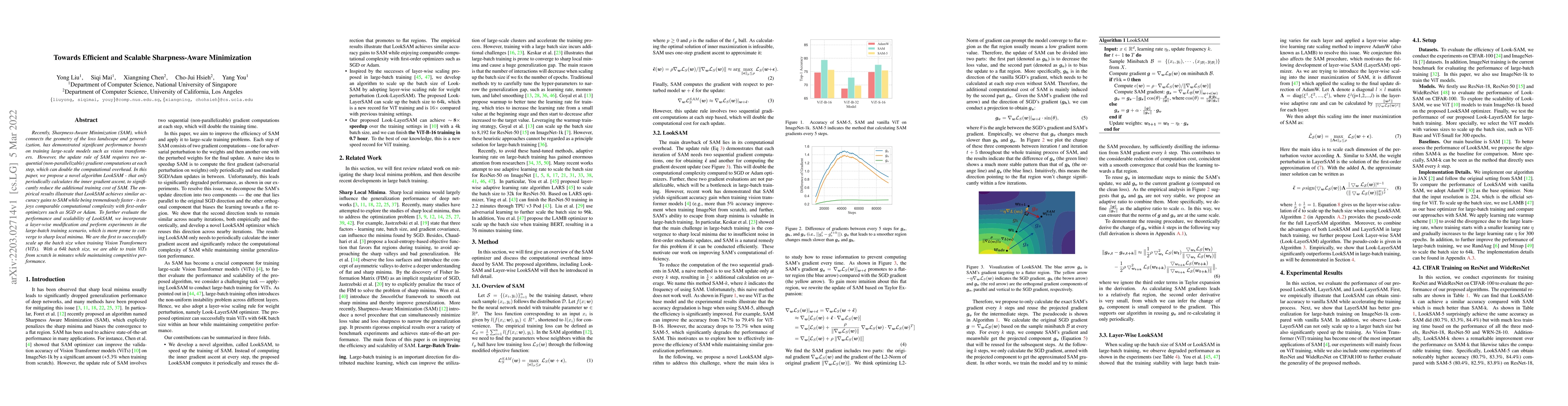 Thumbnail for Towards Efficient and Scalable Sharpness-Aware Minimization