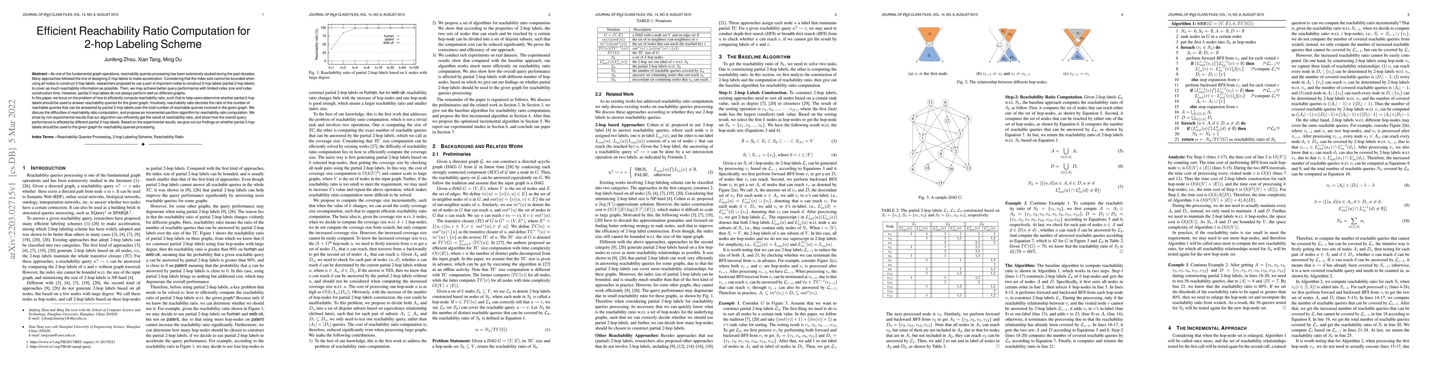 Thumbnail for Efficient Reachability Ratio Computation for 2-hop Labeling Scheme
