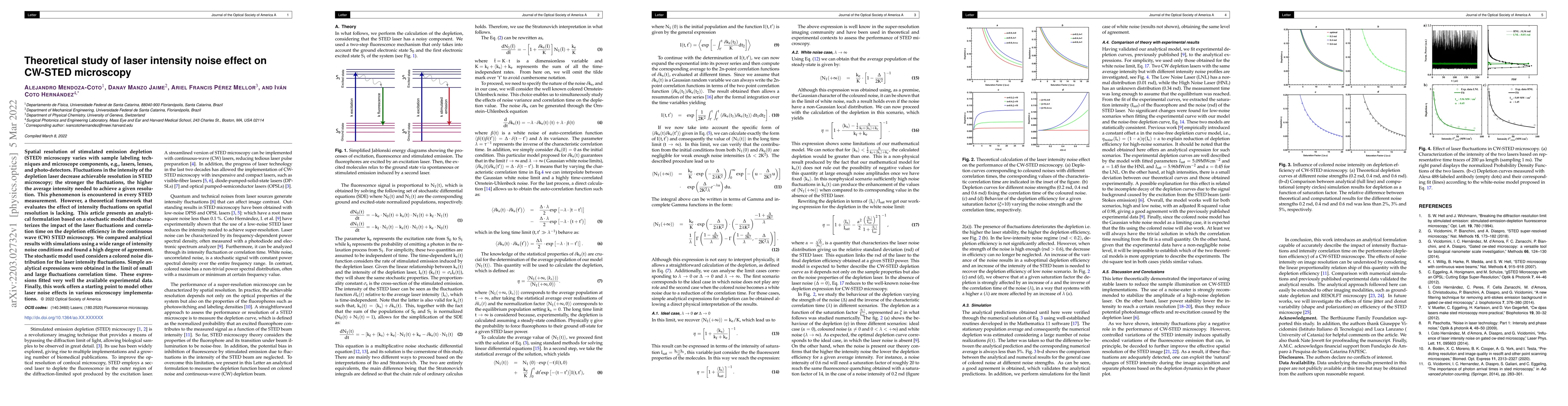 Thumbnail for Theoretical study of laser intensity noise effect on CW-STED microscopy