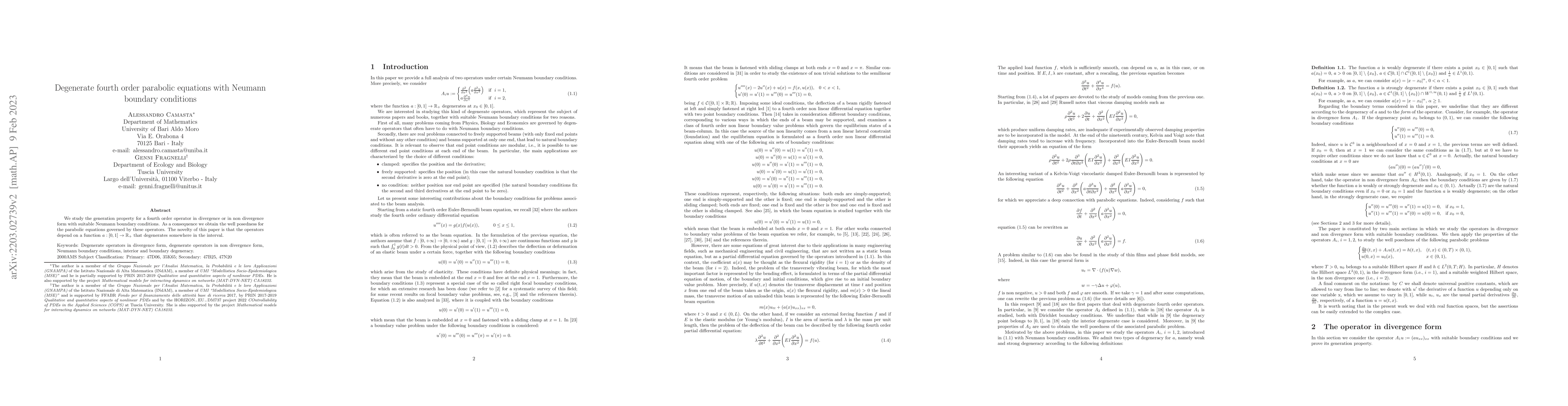 Thumbnail for Degenerate fourth order parabolic equations with Neumann boundary
  conditions