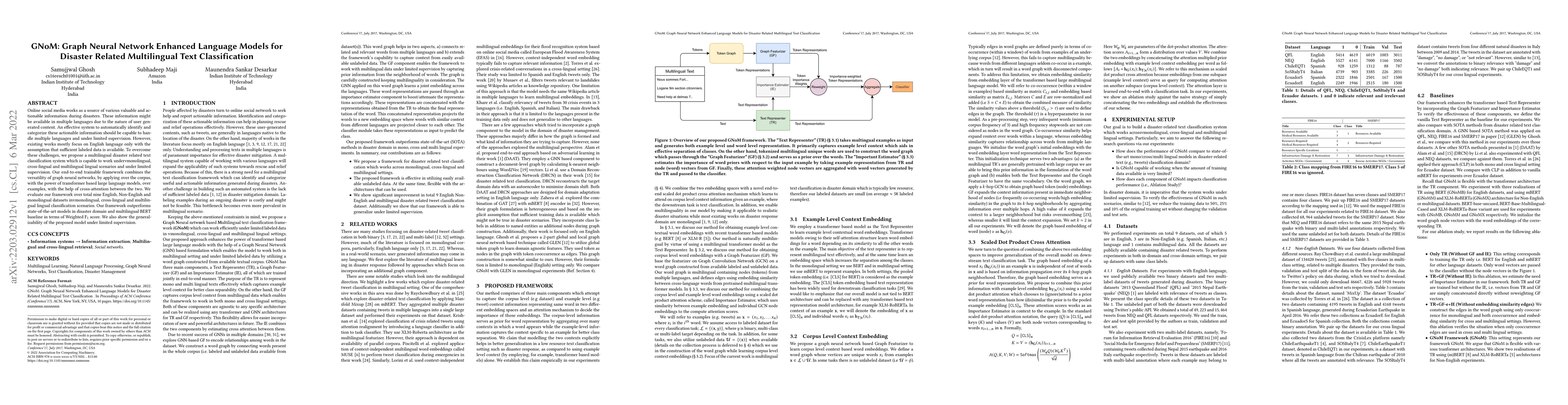 Thumbnail for Graph Neural Network Enhanced Language Models for Efficient Multilingual
  Text Classification