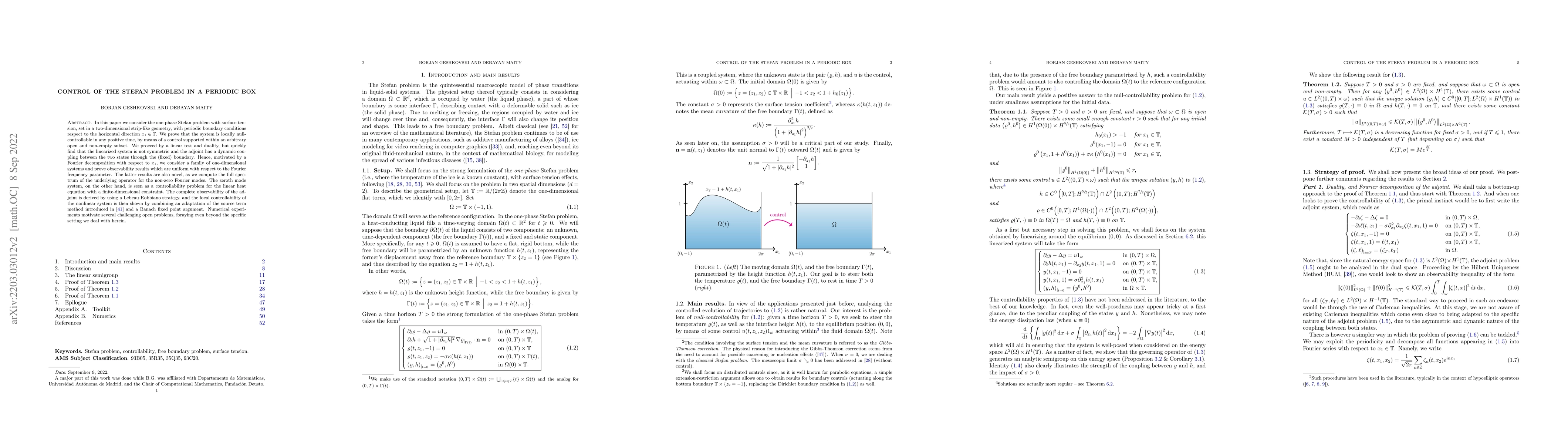 Thumbnail for Control of the Stefan problem in a periodic box