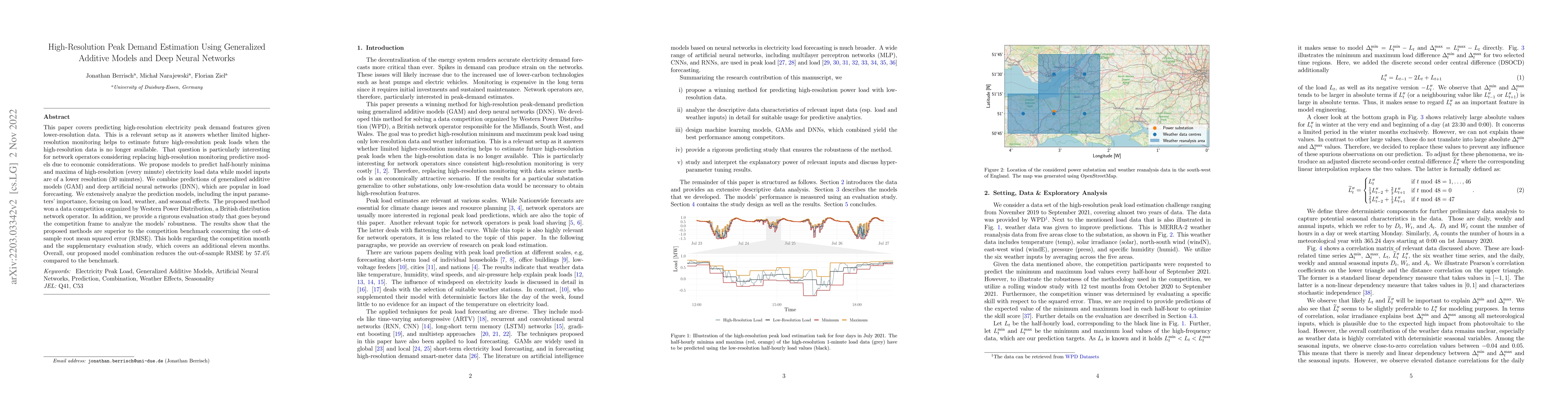 Thumbnail for High-Resolution Peak Demand Estimation Using Generalized Additive Models
  and Deep Neural Networks