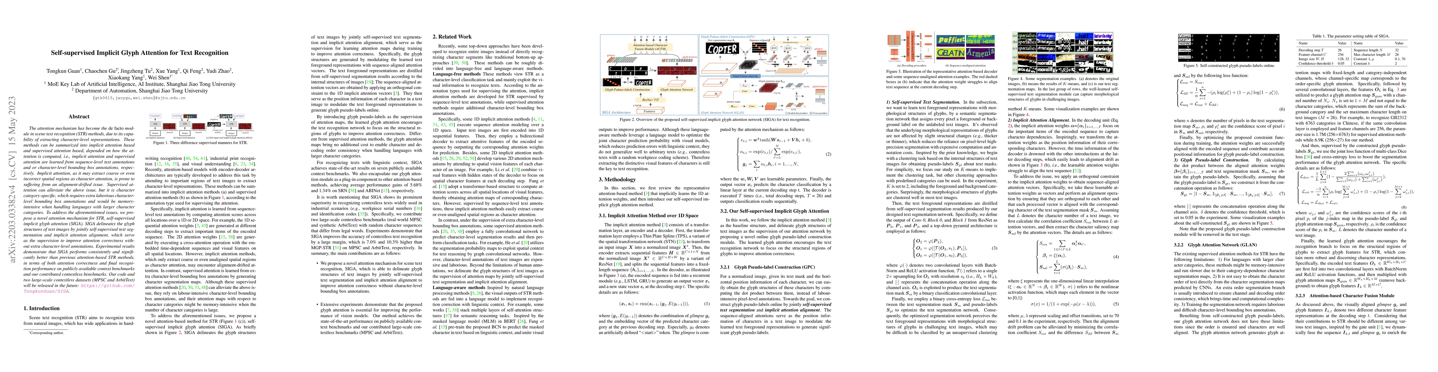 Thumbnail for Self-supervised Implicit Glyph Attention for Text Recognition