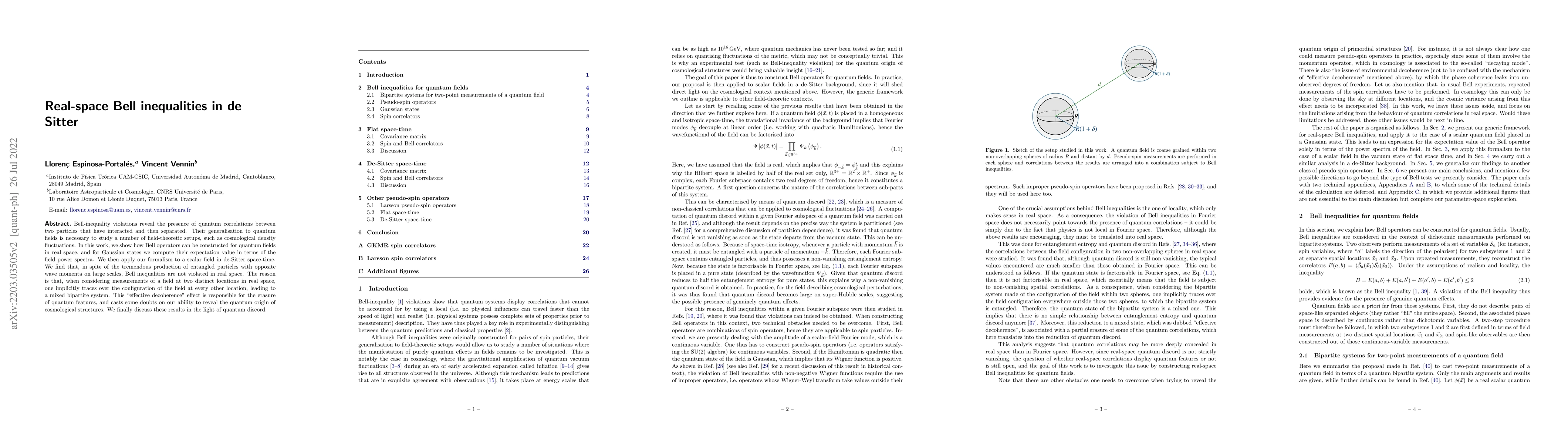 Thumbnail for Real-space Bell inequalities in de Sitter