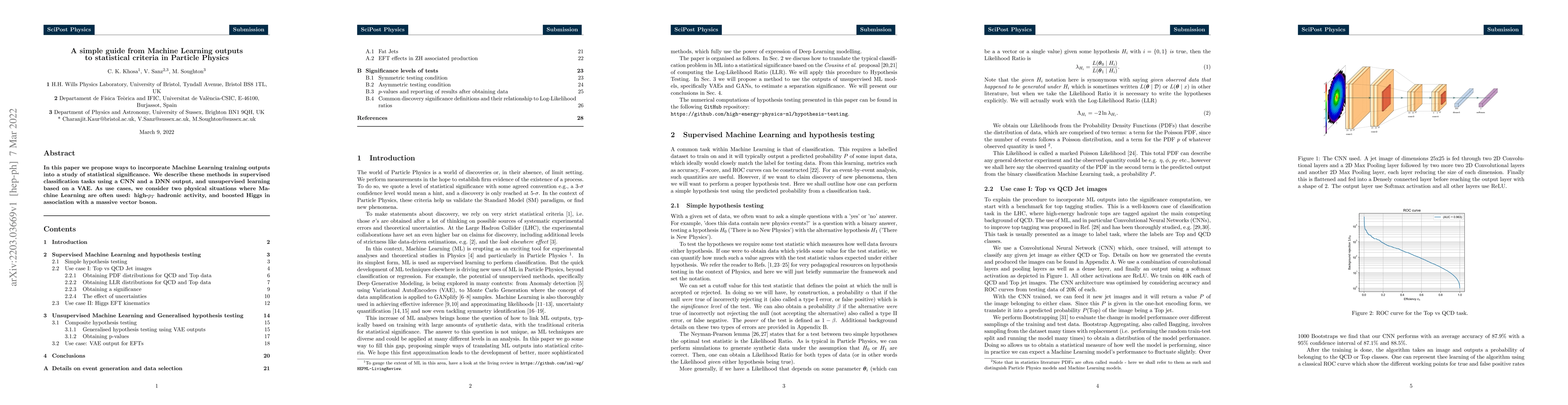 Thumbnail for A simple guide from Machine Learning outputs to statistical criteria