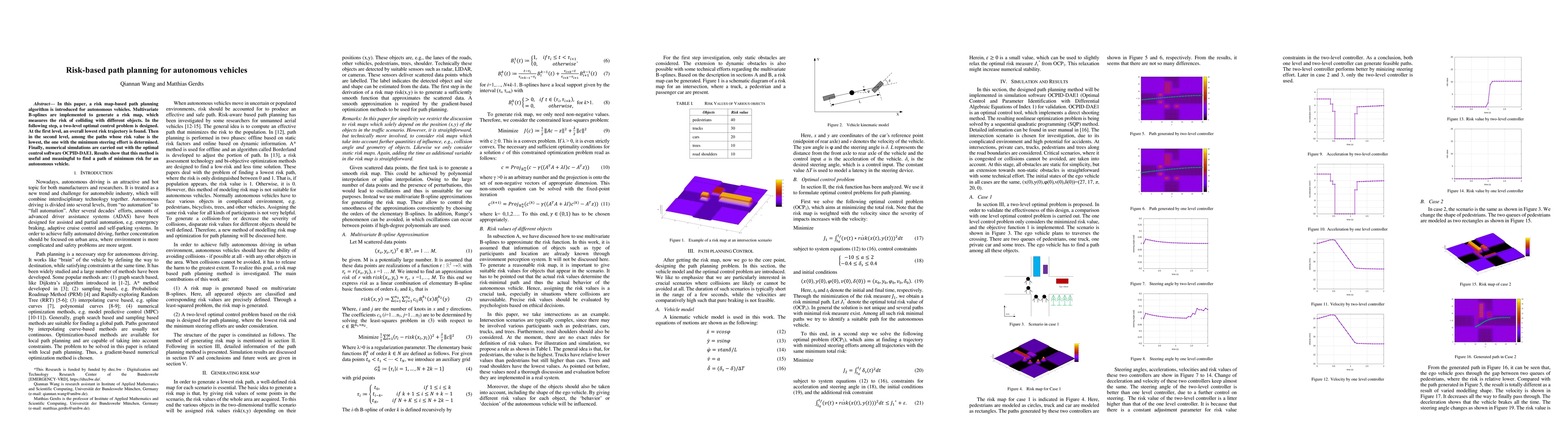 Thumbnail for Risk-based path planning for autonomous vehicles