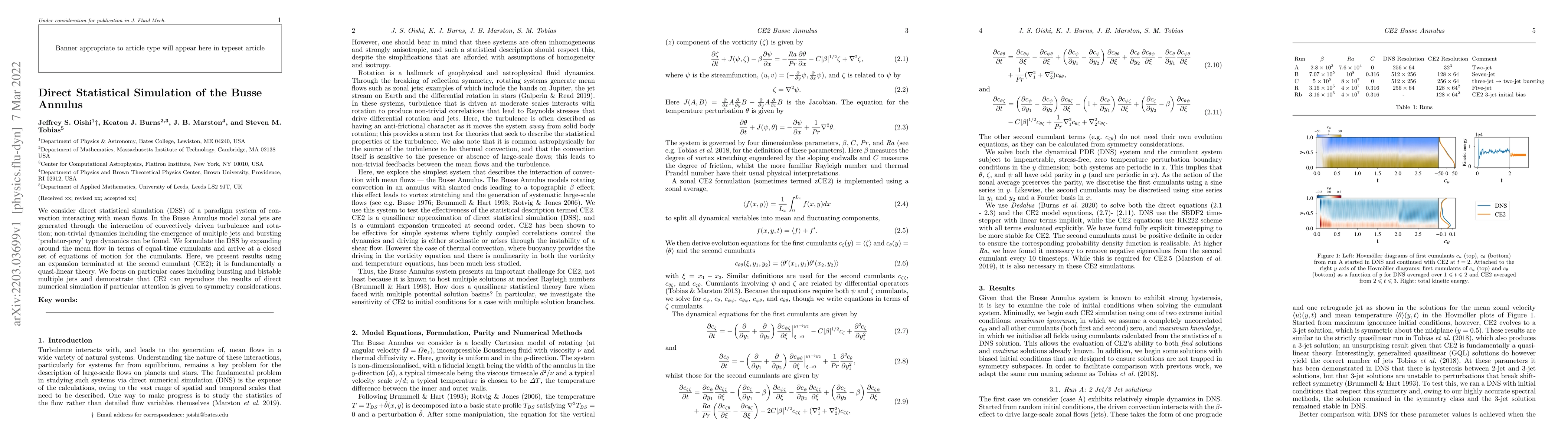 Thumbnail for Direct Statistical Simulation of the Busse Annulus