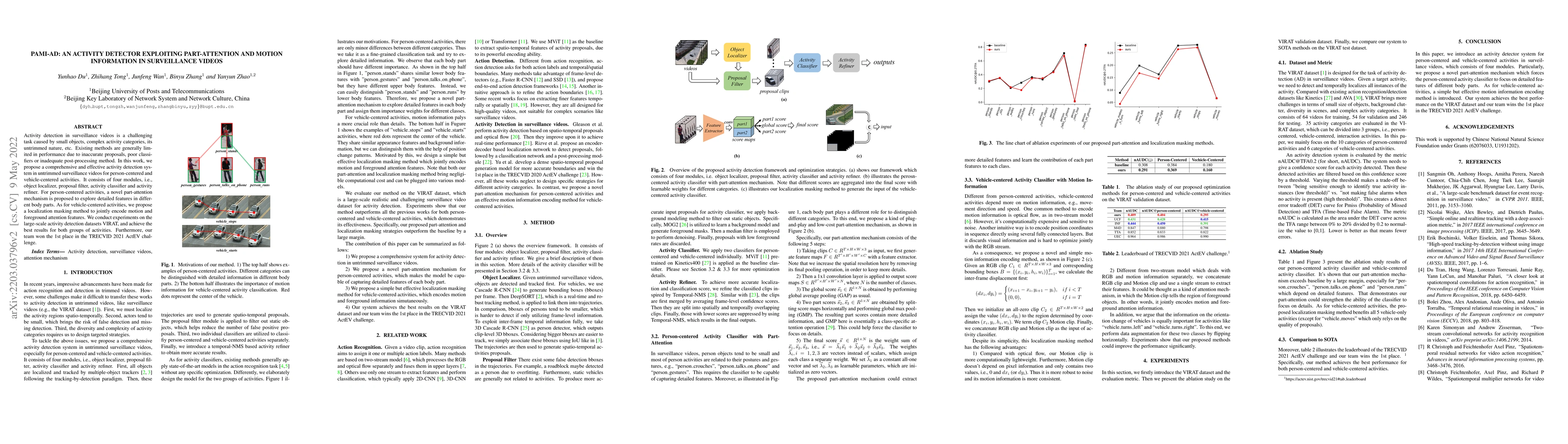 Thumbnail for PAMI-AD: An Activity Detector Exploiting Part-attention and Motion
  Information in Surveillance Videos