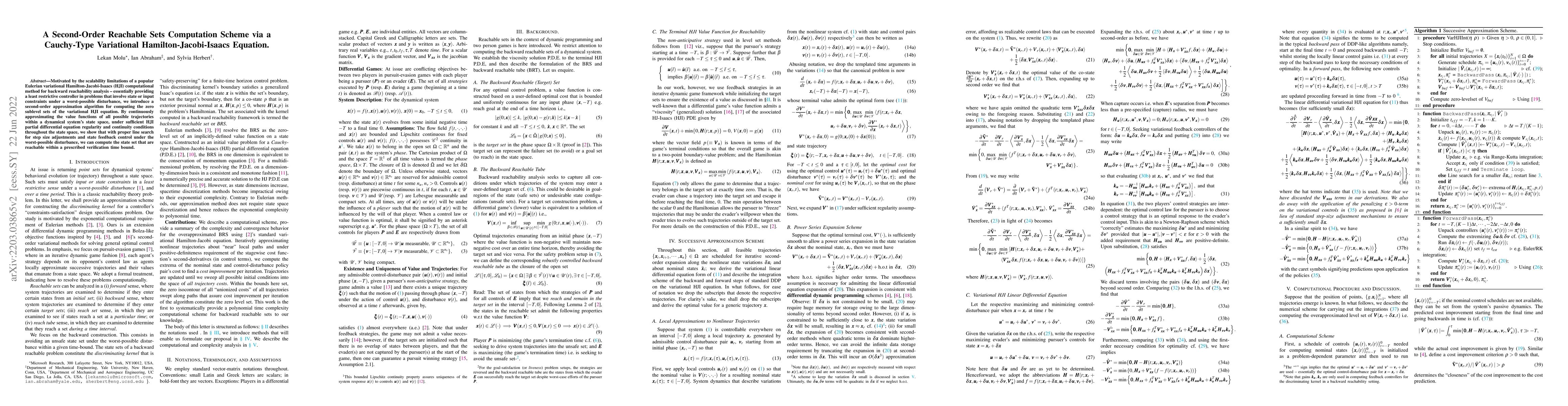 Thumbnail for A Second-Order Reachable Sets Computation Scheme via a Cauchy-Type
  Variational Hamilton-Jacobi-Isaacs Equation