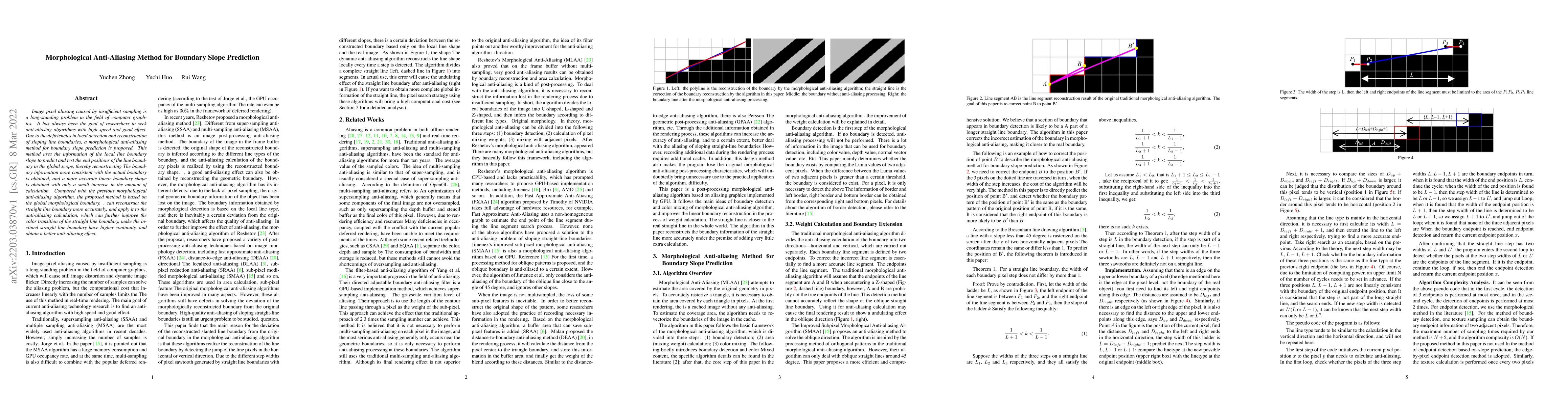 Thumbnail for Morphological Anti-Aliasing Method for Boundary Slope Prediction