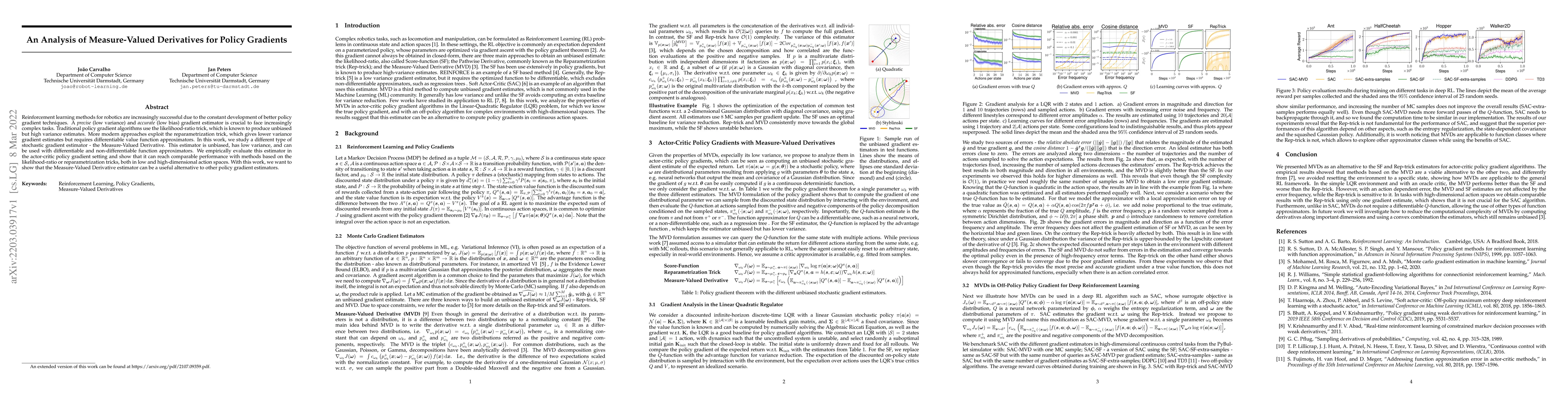 Thumbnail for An Analysis of Measure-Valued Derivatives for Policy Gradients