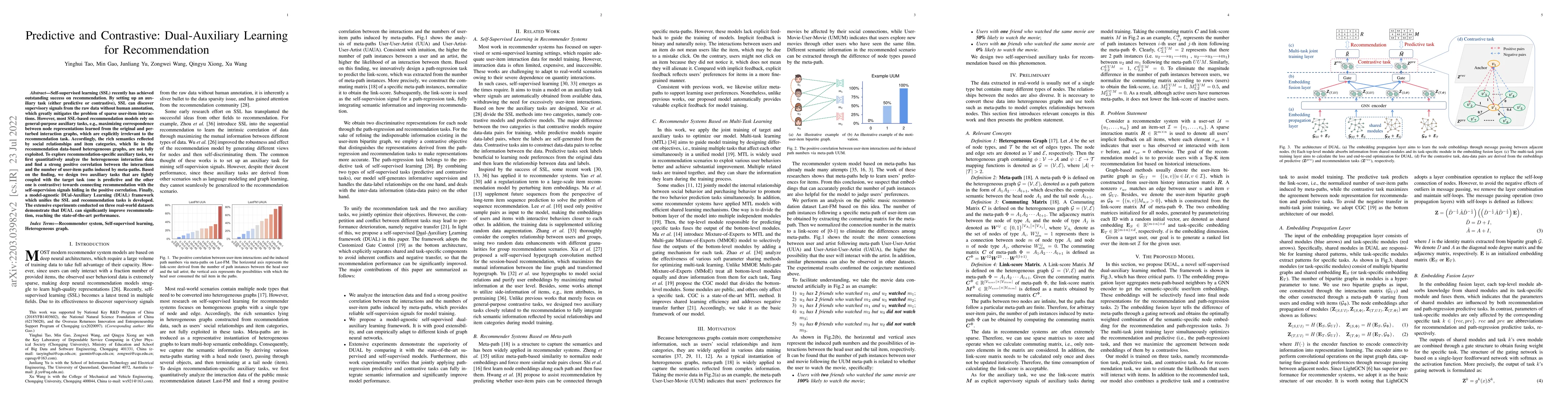 Thumbnail for Predictive and Contrastive: Dual-Auxiliary Learning for Recommendation