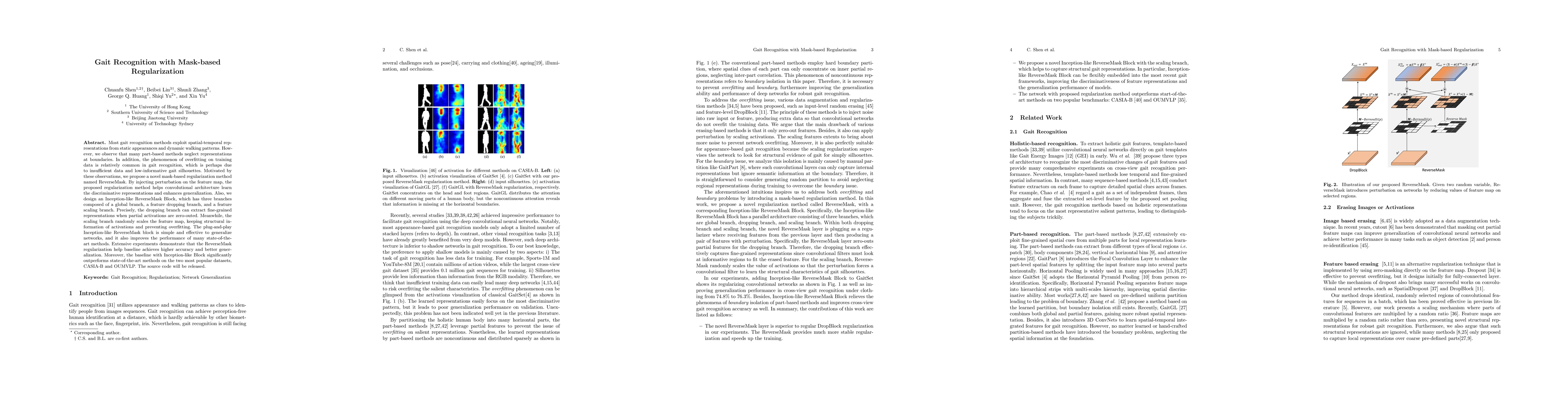 Thumbnail for Gait Recognition with Mask-based Regularization