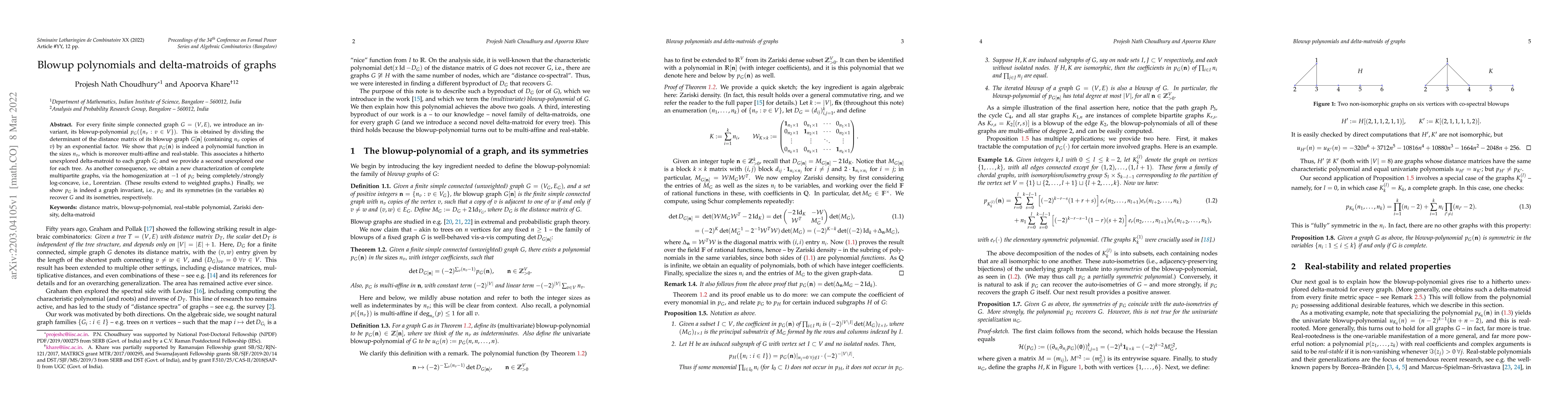 Thumbnail for Blowup polynomials and delta-matroids of graphs