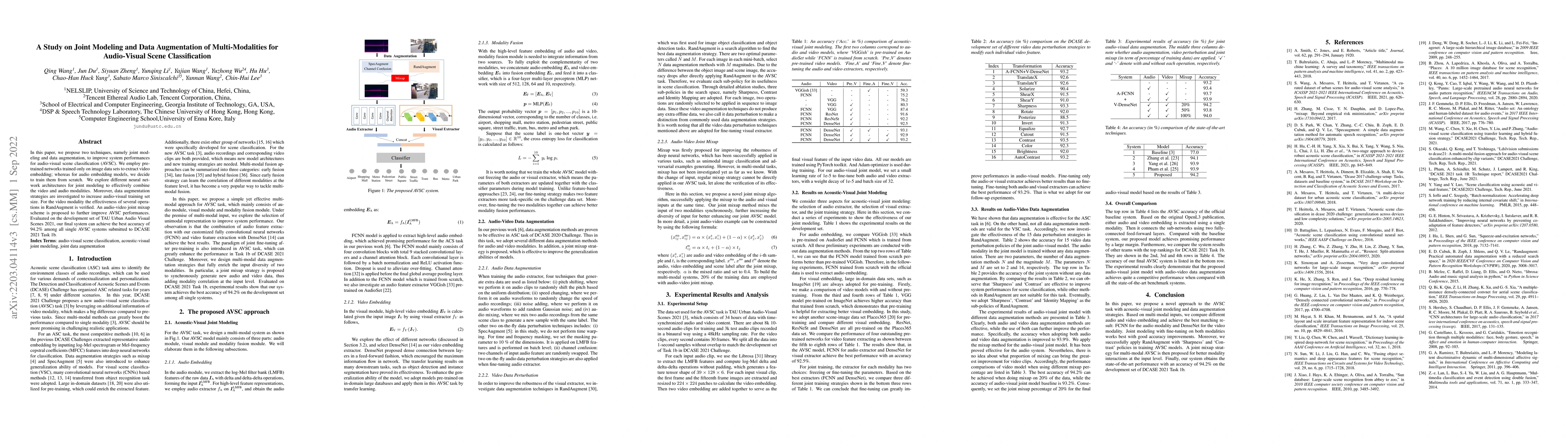 Thumbnail for A study on joint modeling and data augmentation of multi-modalities for
  audio-visual scene classification