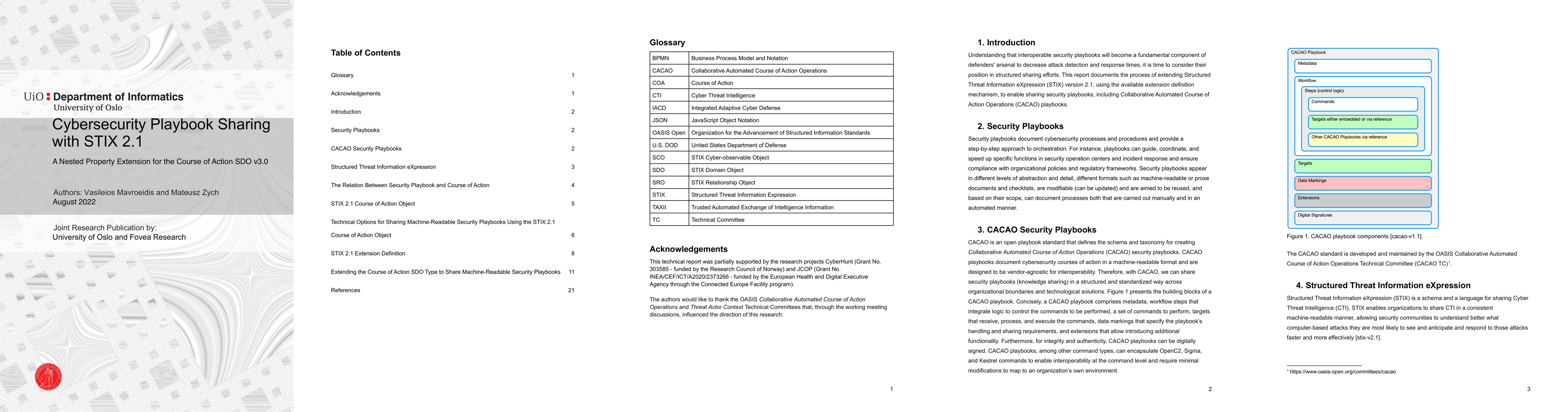 Thumbnail for Cybersecurity Playbook Sharing with STIX 2.1